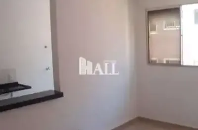 Apartamento com 2 dorms, parque das flores ii, são josé do rio preto - r$ 140 mil, cod: 13469