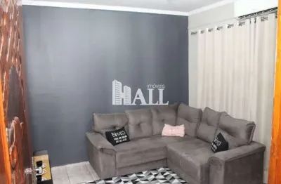 Casa com 3 dorms, recanto do beija flor, mirassol - r$ 250 mil, cod: 13496