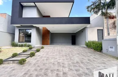 Casa em condomínio fechado com 3 quartos à venda na Avenida Alcides Rozani, Condomínio Vilage La Montagne, São José do Rio Preto