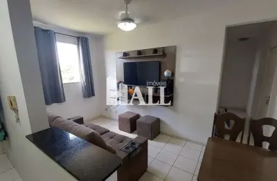 Apartamento com 2 dorms, residencial ana célia, são josé do rio preto - r$ 175 mil, cod: 14047