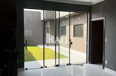 Casa com 3 dorms, residencial mais parque mirassol, mirassol - r$ 500 mil, cod: 14616