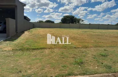 Terreno em condomínio fechado à venda na Avenida Waldemar Haddad, Residencial Quinta do Golfe, São José do Rio Preto