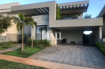 Casa em condomínio fechado com 4 quartos à venda na Avenida Waldemar Haddad, Residencial Quinta do Golfe, São José do Rio Preto