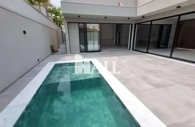 Casa em condomínio fechado com 3 quartos à venda na Avenida Francisco Jalles Neto, Parque Residencial Damha VI, São José do Rio Preto