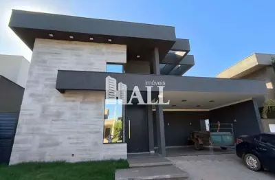 Casa em condomínio fechado com 3 quartos à venda na Avenida Francisco Jalles Neto, Parque Residencial Damha VI, São José do Rio Preto