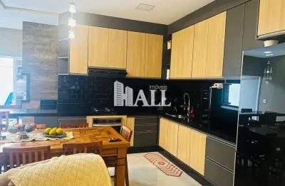 Casa em condomínio fechado com 3 quartos à venda na Avenida Gerassina Tavares, Residencial Figueira II, São José do Rio Preto