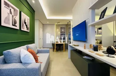 Flat com 1 quarto à venda na Avenida Romeu Strazzi, Jardim Walkíria, São José do Rio Preto