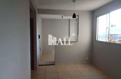 Apartamento com 2 quartos, jardim nunes, são josé do rio preto - r$ 140 mil, cod: 15497