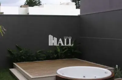 Casa em condomínio fechado com 4 quartos à venda na Avenida Alcides Rozani, Condomínio Vilage La Montagne, São José do Rio Preto