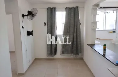 Apartamento com 2 quartos à venda na Rua Fausta Collus de Carvalho, Residencial Macedo Teles I, São José do Rio Preto