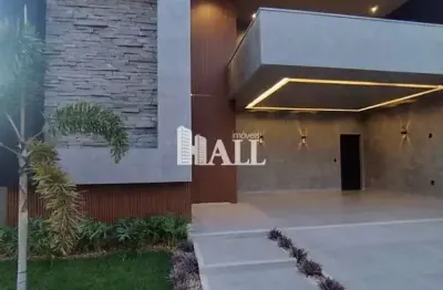 Casa em condomínio fechado com 3 quartos à venda na Rua Agostinho Francisco Lopes, Quinta do Lago Residence, São José do Rio Preto