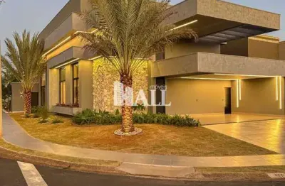 Casa em condomínio fechado com 4 quartos à venda na Avenida Miguel Damha, Parque Residencial Damha V, São José do Rio Preto