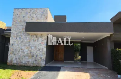 Casa em condomínio fechado com 3 quartos à venda na Avenida José da Silva Sé, Village Damha Rio Preto III, São José do Rio Preto