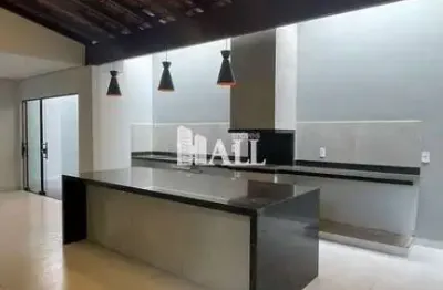 Casa com 3 quartos à venda na Rua Francisco Lopes Ramires, Jardim das Palmeiras, Bady Bassitt