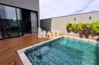 Casa em condomínio fechado com 3 quartos à venda na Avenida José Vieira Machado Junior, Quinta do Lago Residence, São José do Rio Preto