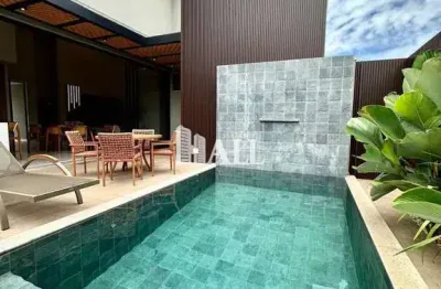 Casa em condomínio fechado com 3 quartos à venda na Rua Agostinho Francisco Lopes, Quinta do Lago Residence, São José do Rio Preto