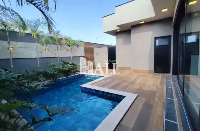 Casa em condomínio fechado com 4 quartos à venda na Alameda Antonio Donizete Fontes, Parque Residencial Damha VI, São José do Rio Preto