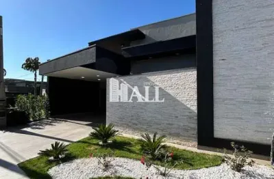 Casa em condomínio fechado com 3 quartos à venda na Avenida José da Silva Sé, Village Damha Rio Preto III, São José do Rio Preto