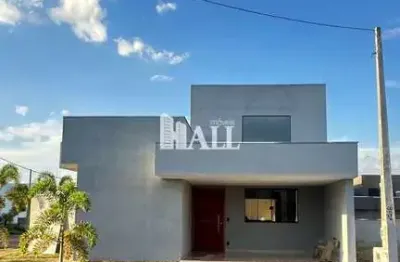 Casa em condomínio fechado com 3 quartos à venda na Avenida Luiz Bottaro Filho, Parque Residencial Nature I, São José do Rio Preto