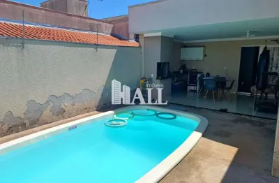 Casa com 3 quartos à venda na Rua Rodrigo Porto de Arruda, Parque das Amoras II, São José do Rio Preto