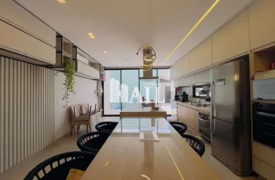 Casa em condomínio fechado com 3 quartos à venda na Alameda Antonio Donizete Fontes, Parque Residencial Damha VI, São José do Rio Preto