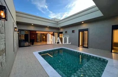 Casa em condomínio fechado com 3 quartos à venda na Avenida Alcides Rozani, Condomínio Vilage La Montagne, São José do Rio Preto