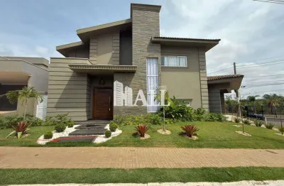 Casa em condomínio fechado com 4 quartos à venda na Avenida Cecconi e Gerosa, Loteamento Recanto do Lago, São José do Rio Preto