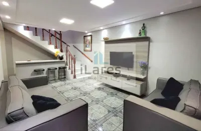 Sobrado com 3 quartos, Parque Jaçatuba, Santo André - R$ 745 mil, Cod: 4496