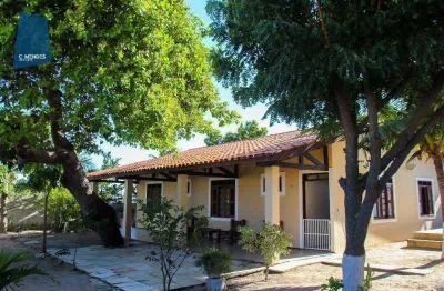Casa clindíssima chácara para venda na lagoa redonda 400 m² por r$ 900.000 - precabura - eusébio/ce