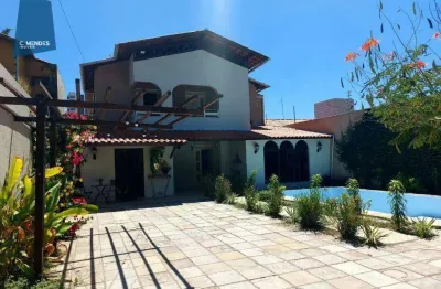Casa, 520 m² - venda por r$ 775.000,00 ou aluguel por r$ 8.000,00/mês - sapiranga - fortaleza/ce