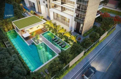 Apartamento com 3 dormitórios à venda, 119 m² por r$ 1.693.096,25 - meireles - fortaleza/ce