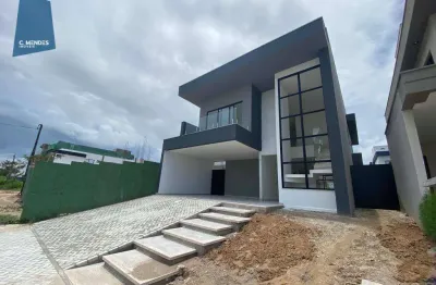 Casa duplex na cida alpha terras 3 condomínio de alto padrão de elite!
