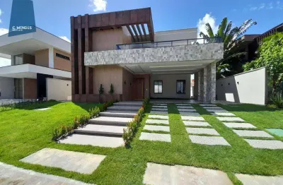 Casa com 4 dormitórios à venda, 345 m² por r$ 2.300.000,00 - cidade alpha - eusébio/ce