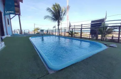 Prédio para alugar, 200 m² por r$ 5.500,00/mês - porto das dunas - aquiraz/ce