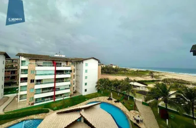 Apartamento duplex com 5 dormitórios à venda, 214 m² por r$ 1.399.000,00 - porto das dunas - fortaleza/ce
