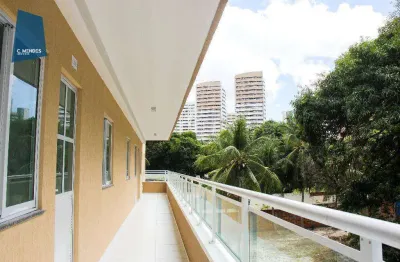Apartamento com 2 dormitórios para alugar, 45 m² por r$ 1.070,00/mês - parque iracema - fortaleza/ce