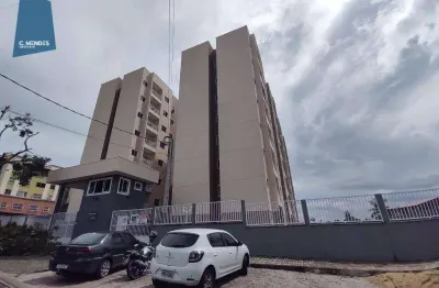 Apartamento com 2 dormitórios para alugar, 49 m² por r$ 1.065,00/mês - tabapuá - caucaia/ce