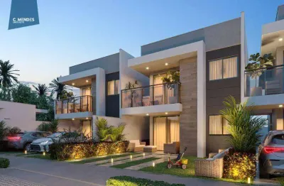 Casa com 4 dormitórios à venda, 131 m² por r$ 699.000,00 - pires façanha - eusébio/ce