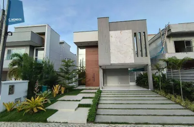 Casa com 3 dormitórios à venda, 213 m² por r$ 1.390.000,00 - cidade alpha - eusébio/ce