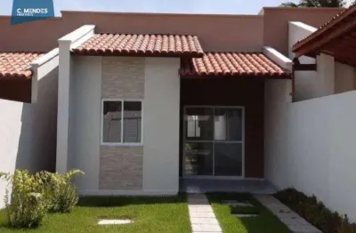 Casa com 3 dormitórios à venda, 75 m² por r$ 289.000,00 - mangabeira - eusébio/ce