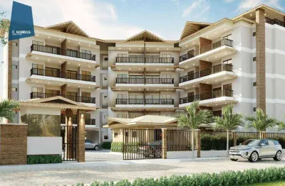 Apartamento com 2 dormitórios à venda, 67 m² por r$ 650.000,00 - porto das dunas - aquiraz/ce