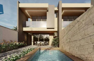 Casa com 4 dormitórios à venda, 154 m² por r$ 729.000,00 - edson queiroz - fortaleza/ce
