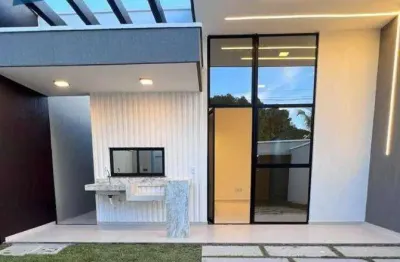 Casa em condomínio fechado com 3 quartos à venda no Parque Havaí, Eusébio 