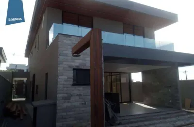 Casa com 4 dormitórios à venda, 274 m² por r$ 1.950.000,00 - cidade alpha - eusébio/ce