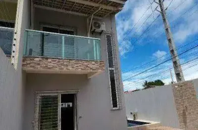 Casa com 2 dormitórios à venda, 80 m² por r$ 270.000,00 - mangabeira - eusébio/ce
