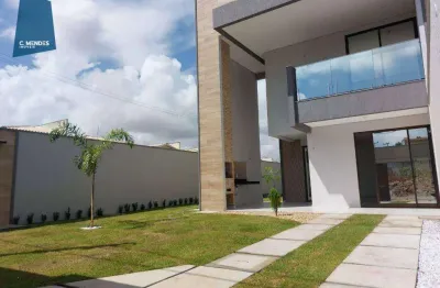 Casa com 4 dormitórios à venda, 160 m² por r$ 850.000,00 - edson queiroz - fortaleza/ce