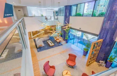 Apartamento com 1 dormitório à venda, 62 m² por r$ 650.000,00 - meireles - fortaleza/ce