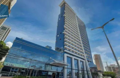 Sala à venda, 55 m² por r$ 832.000,00 - cocó - fortaleza/ce