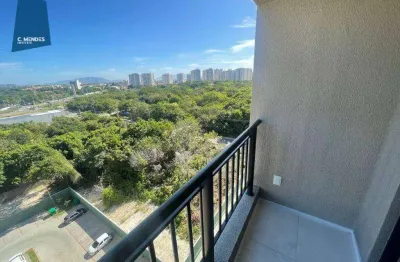 Apartamento com 2 dormitórios para alugar, 53 m² por r$ 2.788,00/mês - parque iracema - fortaleza/ce