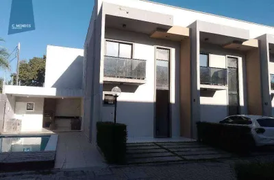 Casa com 3 dormitórios para alugar, 100 m² por r$ 3.939,55/mês - coaçu - eusébio/ce